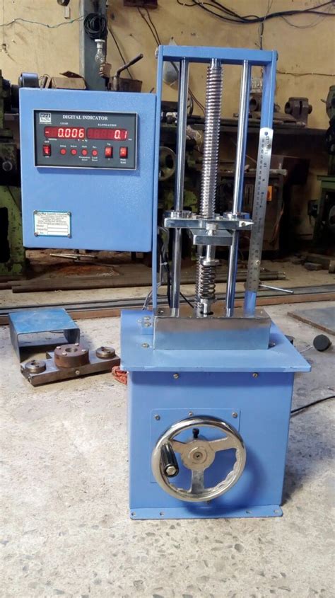 automatic spring load testing machine|pneumatic spring testing machine.